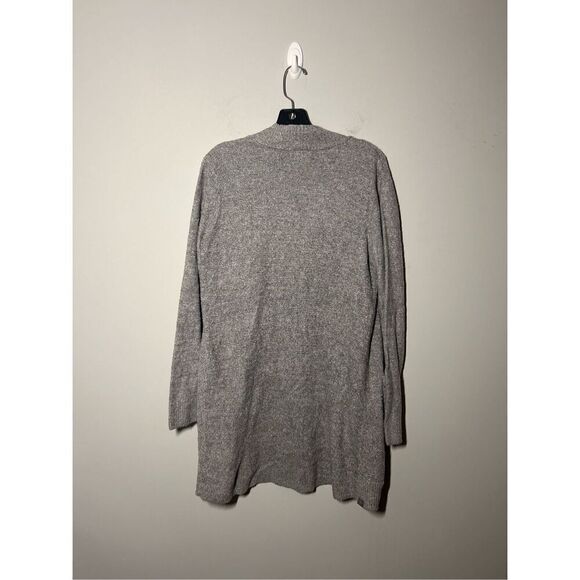 Barefoot dreams gray cardigan sweater size medium - Picture 2 of 3